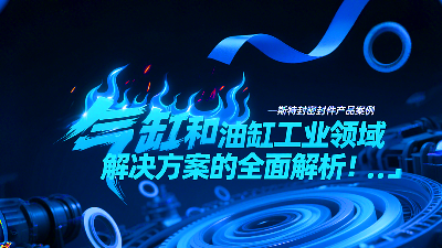 斯特封密封圈產品案例丨氣缸和油缸工業(yè)領域解決方案的全面解析！