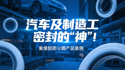 氟橡膠防塵圈產(chǎn)品案例 ? 汽車及制造工業(yè)密封的“神”！