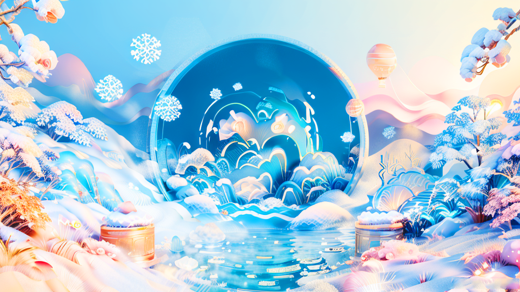 <i style='color:red'>大雪</i>節(jié)氣，家人圍坐的溫馨時刻【手機(jī)壁紙】