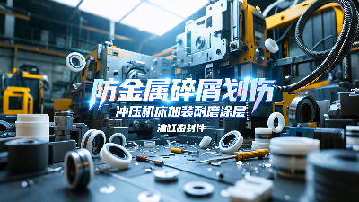 防金屬碎屑劃傷！沖壓機床<i style='color:red'>油缸密封件</i>加裝耐磨涂層！?