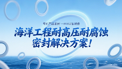 專利產(chǎn)品案例 ? 一種H型油封件：海洋工程耐高壓耐腐蝕的密封解決方案！