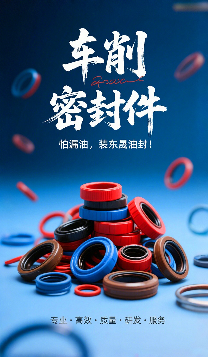 車削密封件材質(zhì)PK：PTFE、PEEK、橡膠誰更強？2
