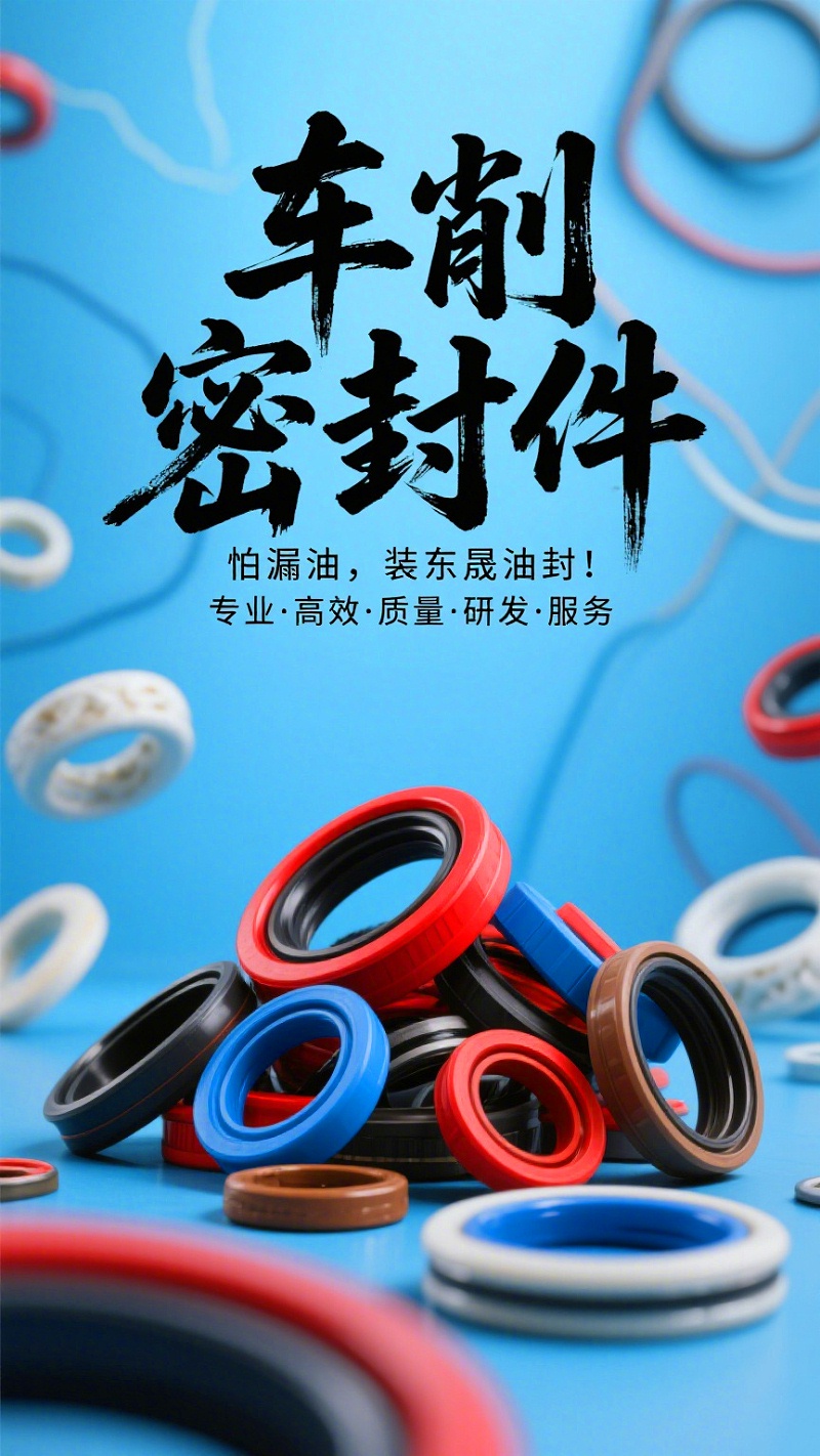 車削密封件海報設(shè)計